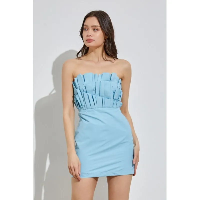 Off Shoulder Ruffle Dress