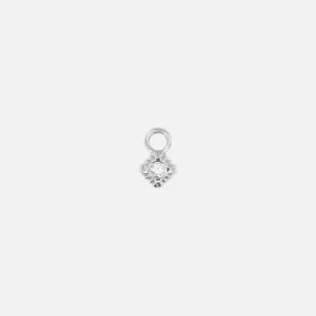 Omega 04 Charm - 14K WHITE