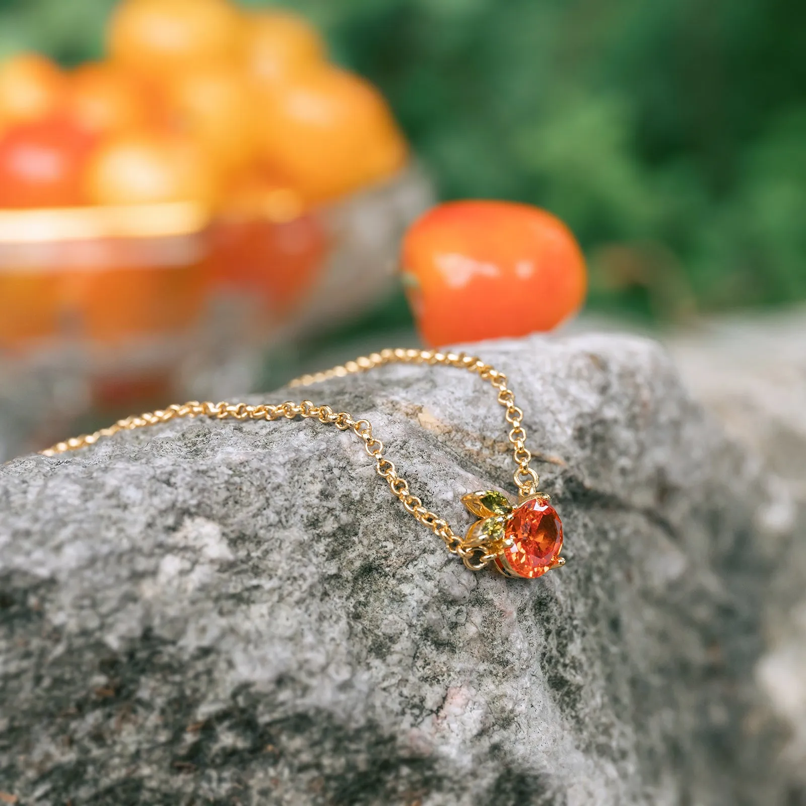 Orange Necklace