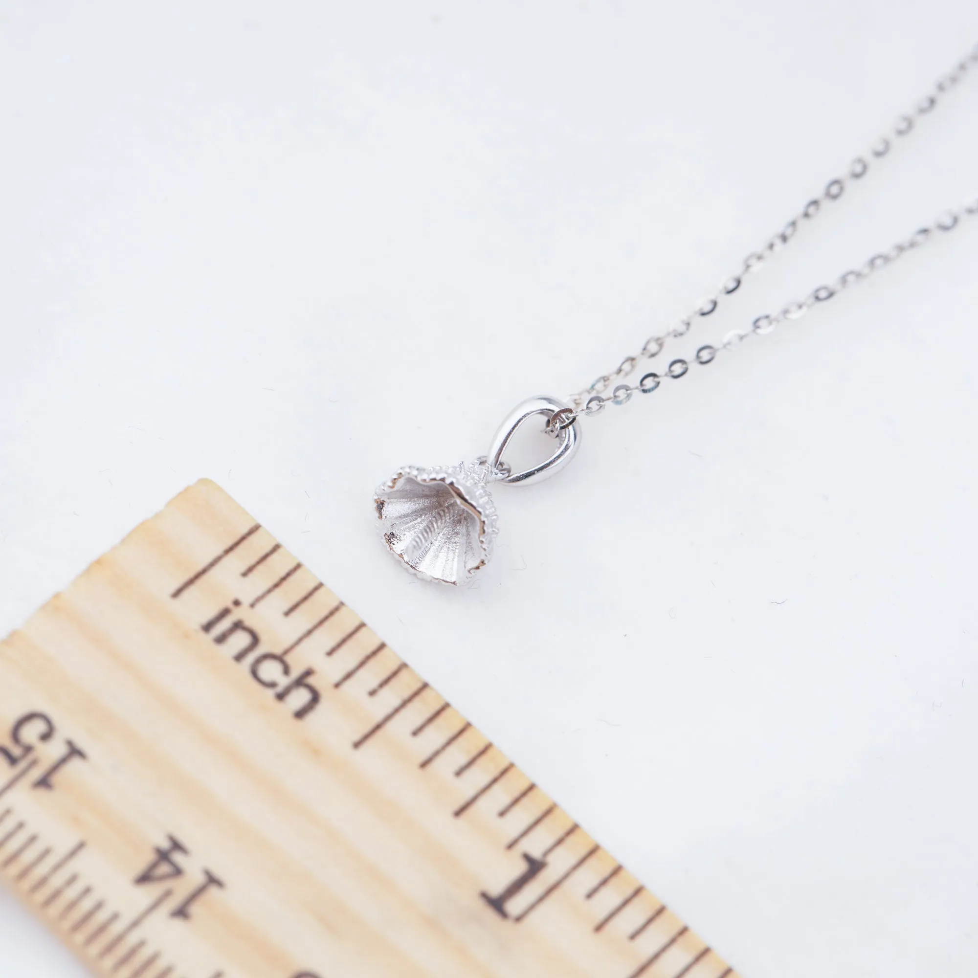 P011033 DIY 6-8mm Natural Freshwater pearl pendant accessory 925 sterling silver engagement jewelry necklace for women