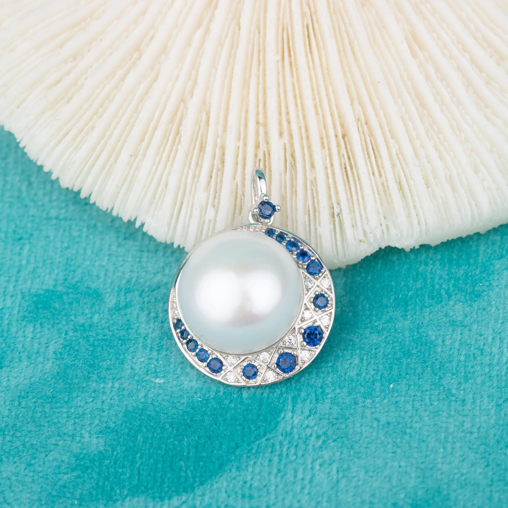 P060682 DIY 8-11mm Natural Freshwater pearl pendant accessory 925 sterling silver engagement jewelry necklace for women