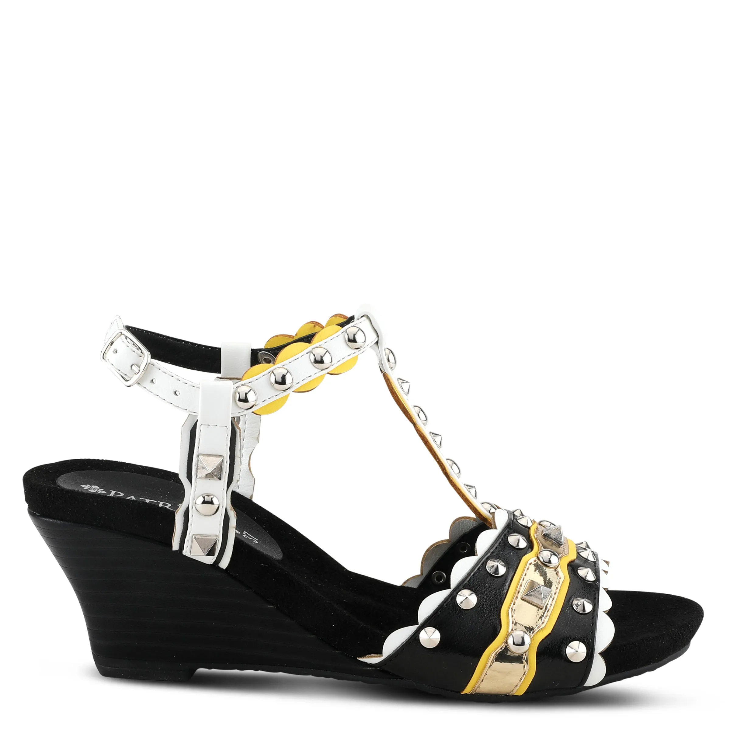 PATRIZIA WILDHONEY T-STRAP SANDALS