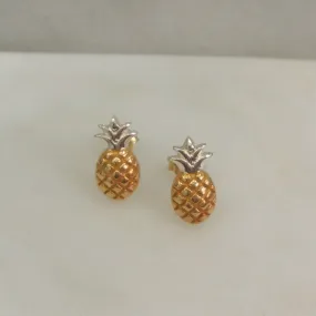 Pineapple Stud Earrings