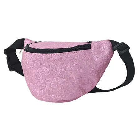 Pink Glitter Fanny Pack