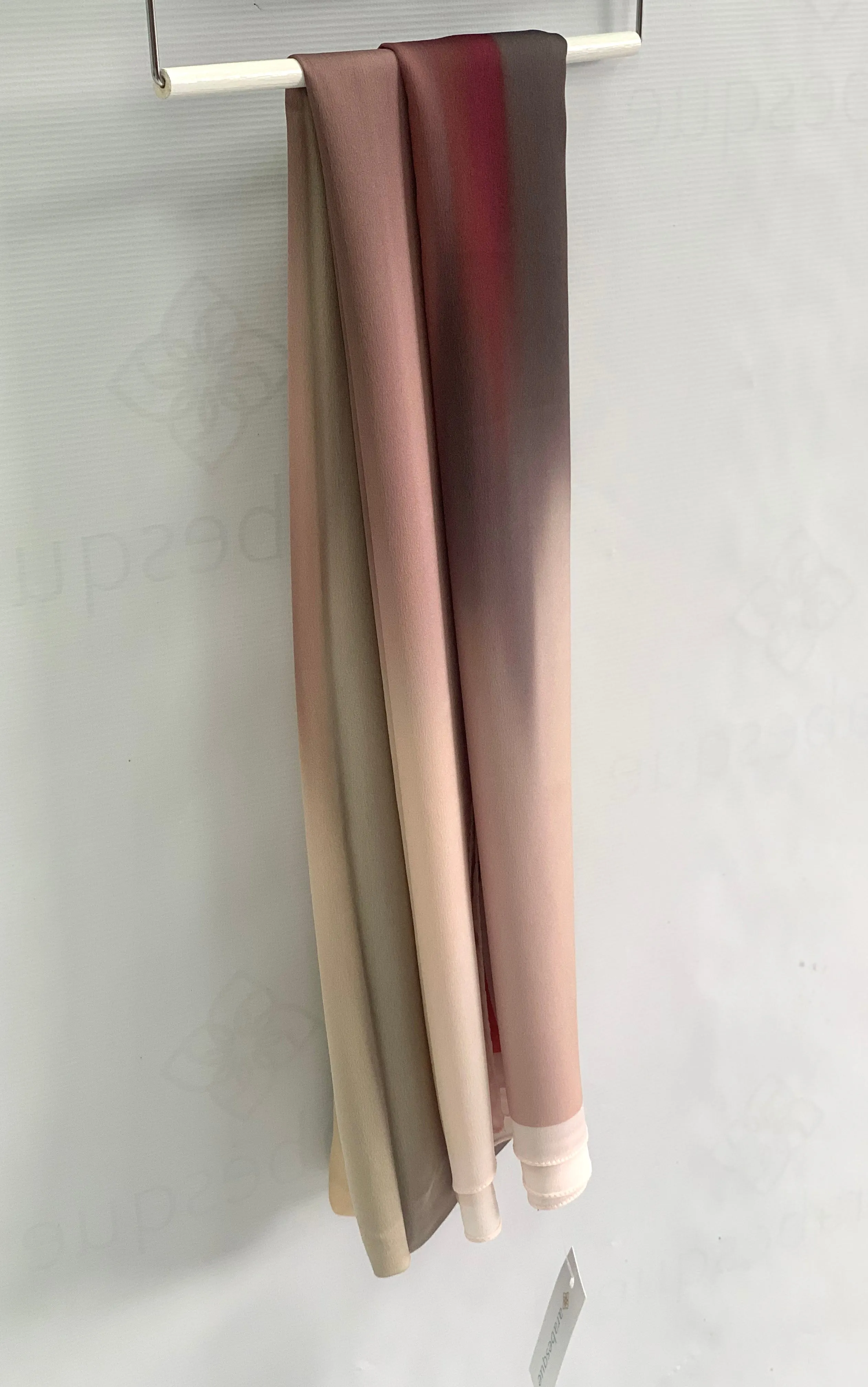 Premium Karaca Multi-Colour Ombre Satin Long Hijab