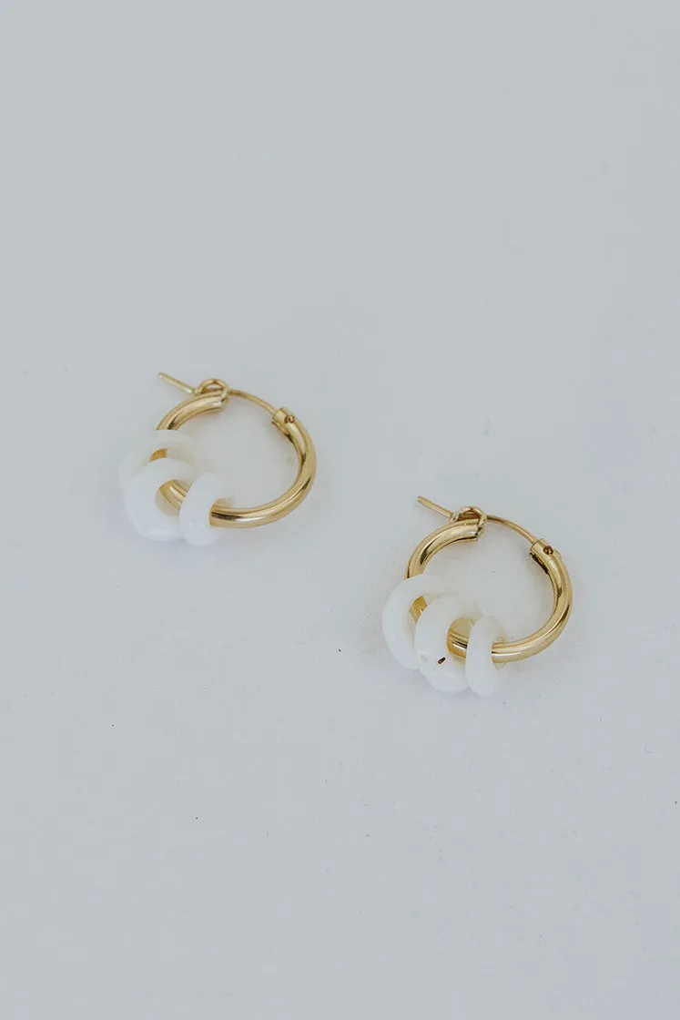 Puka Hoop Earrings