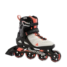 Rollerblade Macroblade 80 W - Glacier Grey/Coral