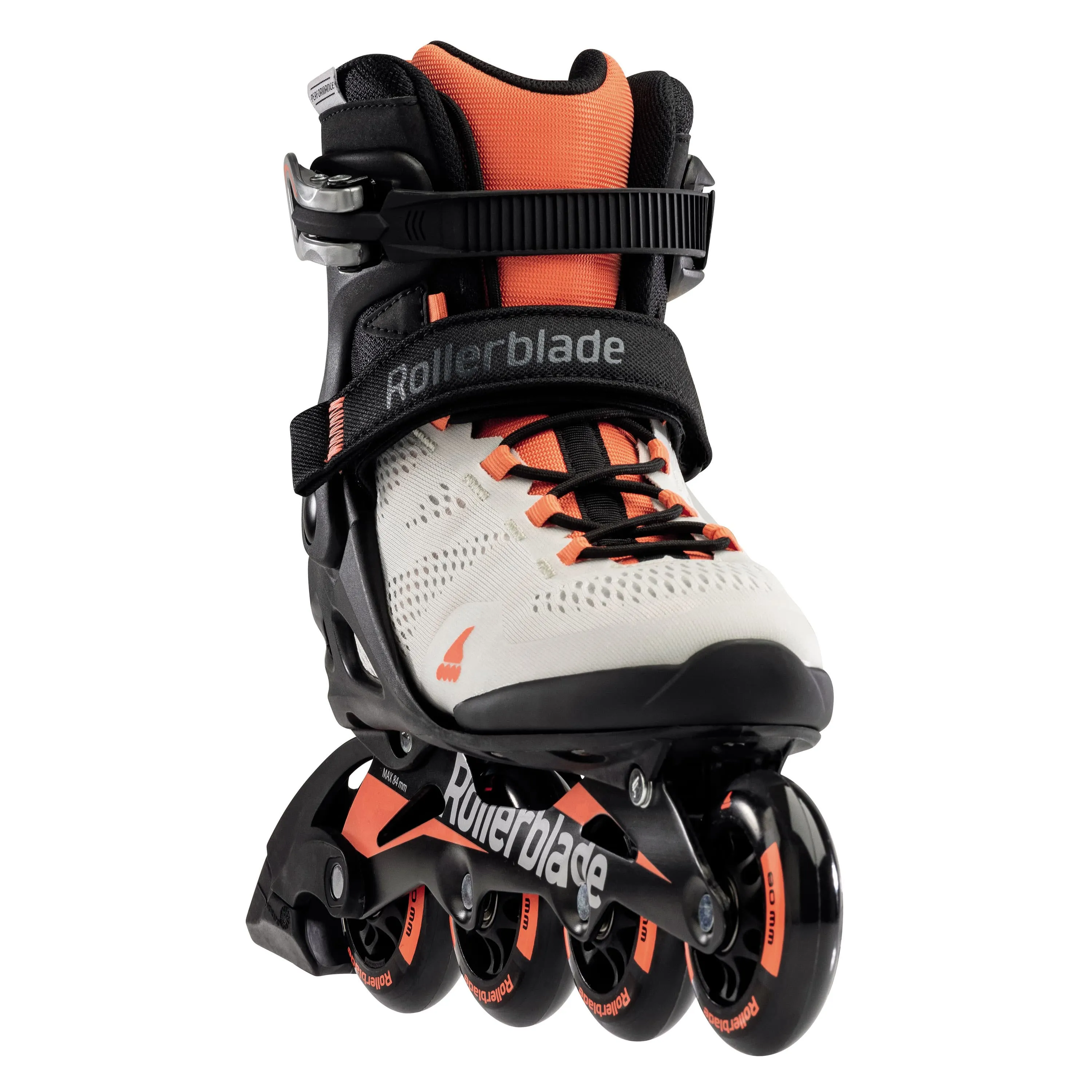 Rollerblade Macroblade 80 W - Glacier Grey/Coral