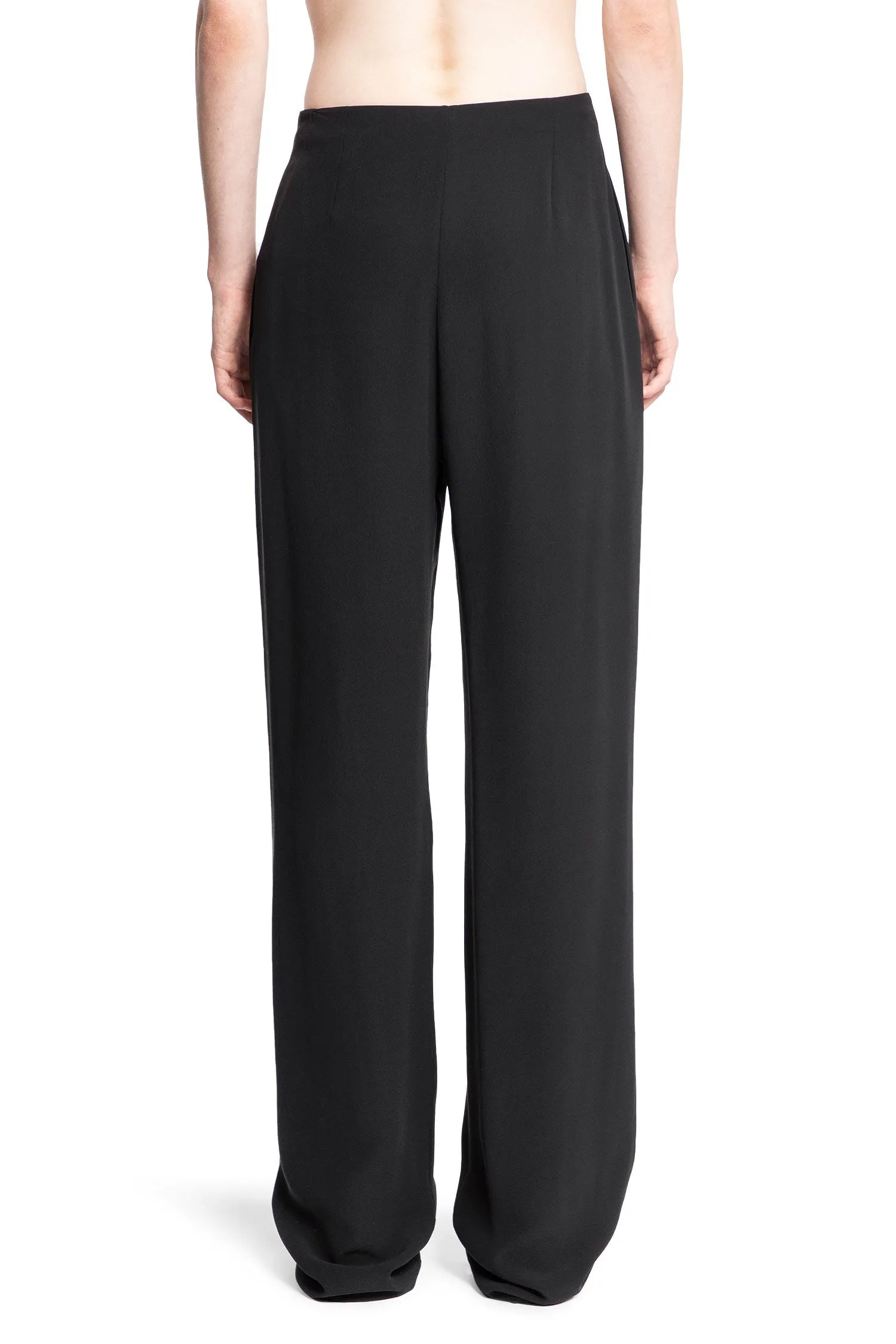 SAINT LAURENT MAN BLACK TROUSERS