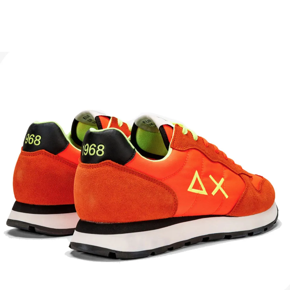 Scarpe Uomo Sun68 Sneakers Tom Solid Arancio Fluo - Z34101