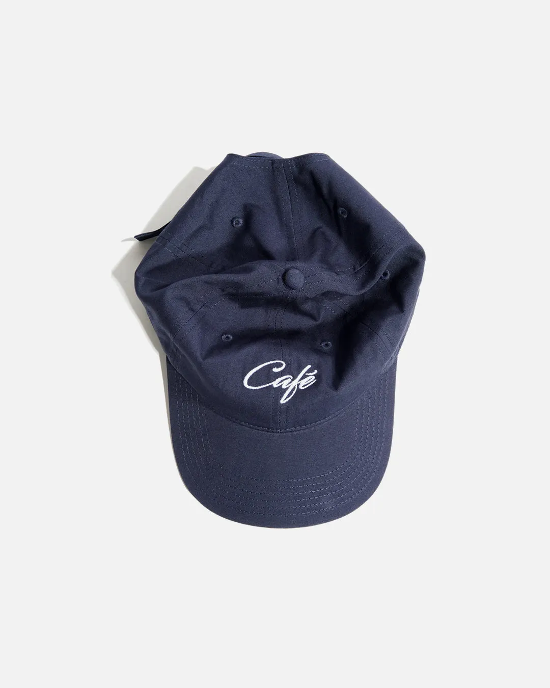 Script Logo 6 Panel Cap - Navy