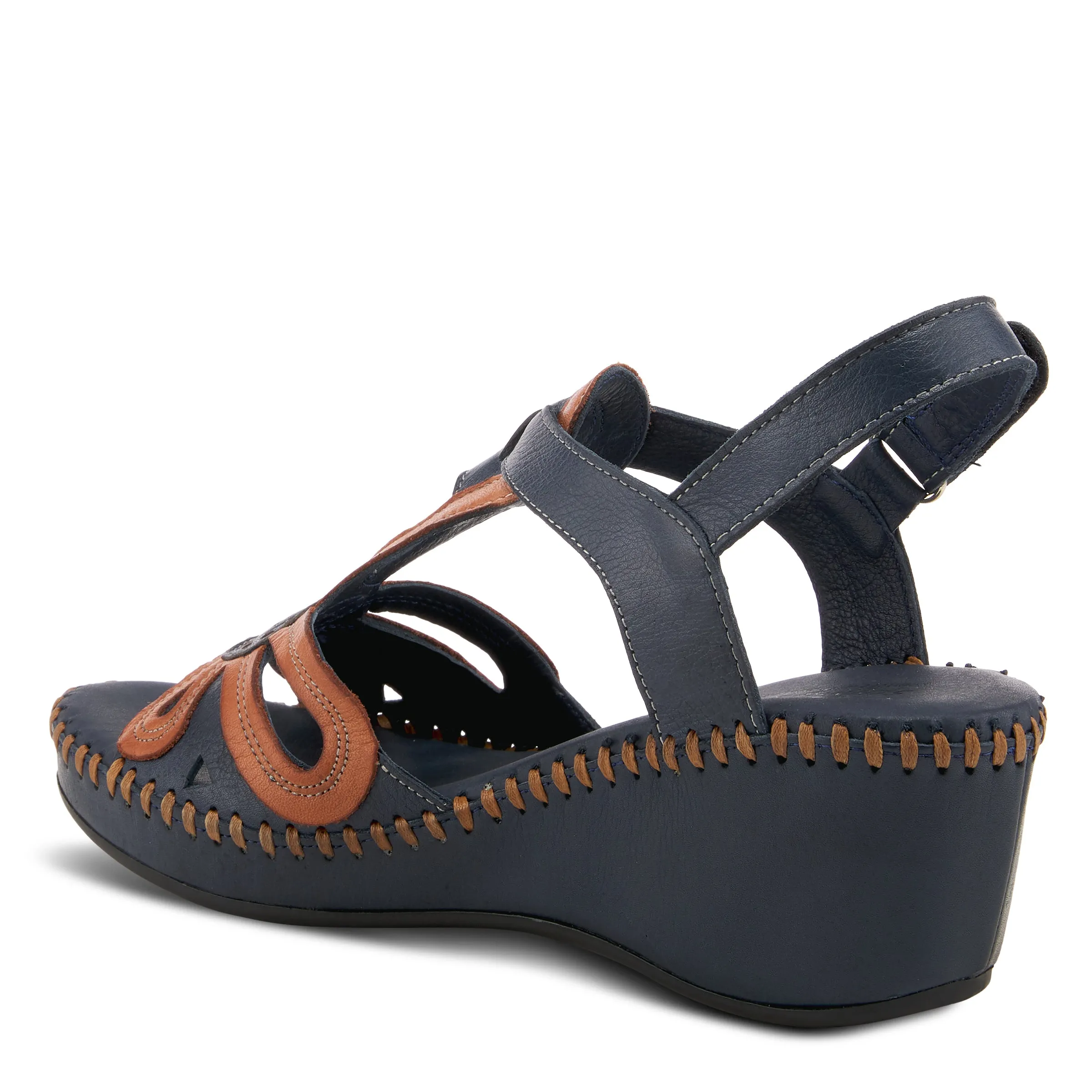 SPRING STEP AMUNA T-STRAP SANDALS