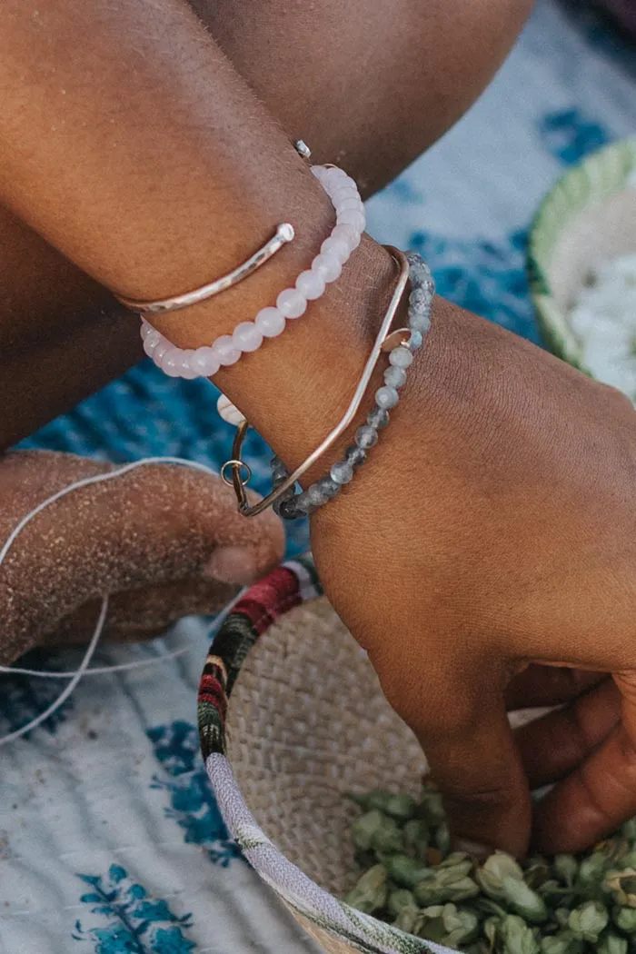 Stretchy Bracelet - Rose Quartz