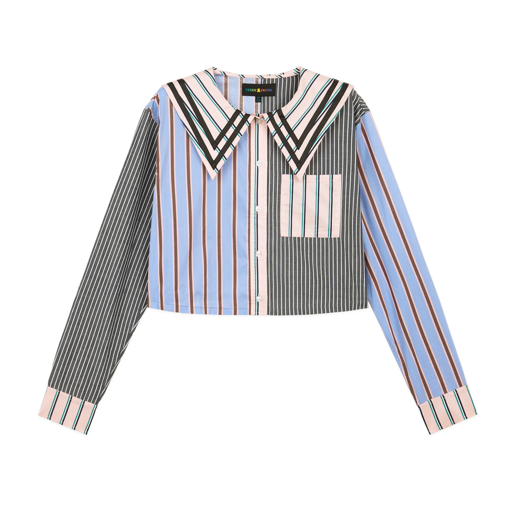 Stripe Mix Sailor Shirt