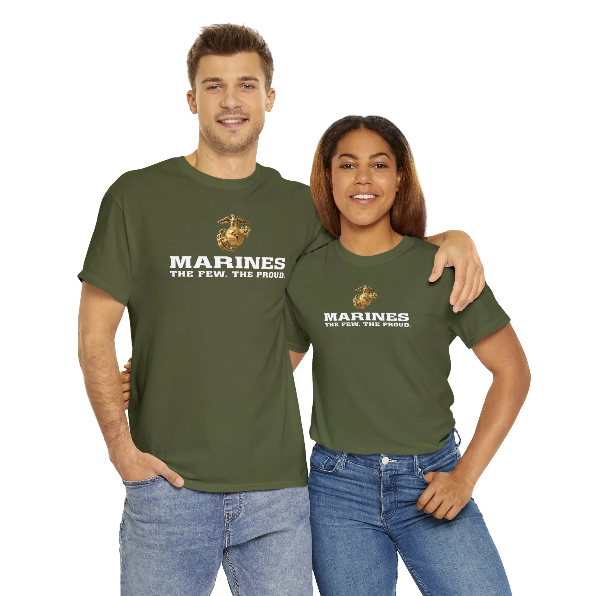 T-Shirt: Marines. The Few. The Proud. (color choices)