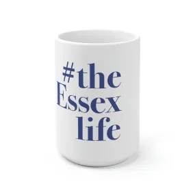 #theessexlife White Ceramic Mug