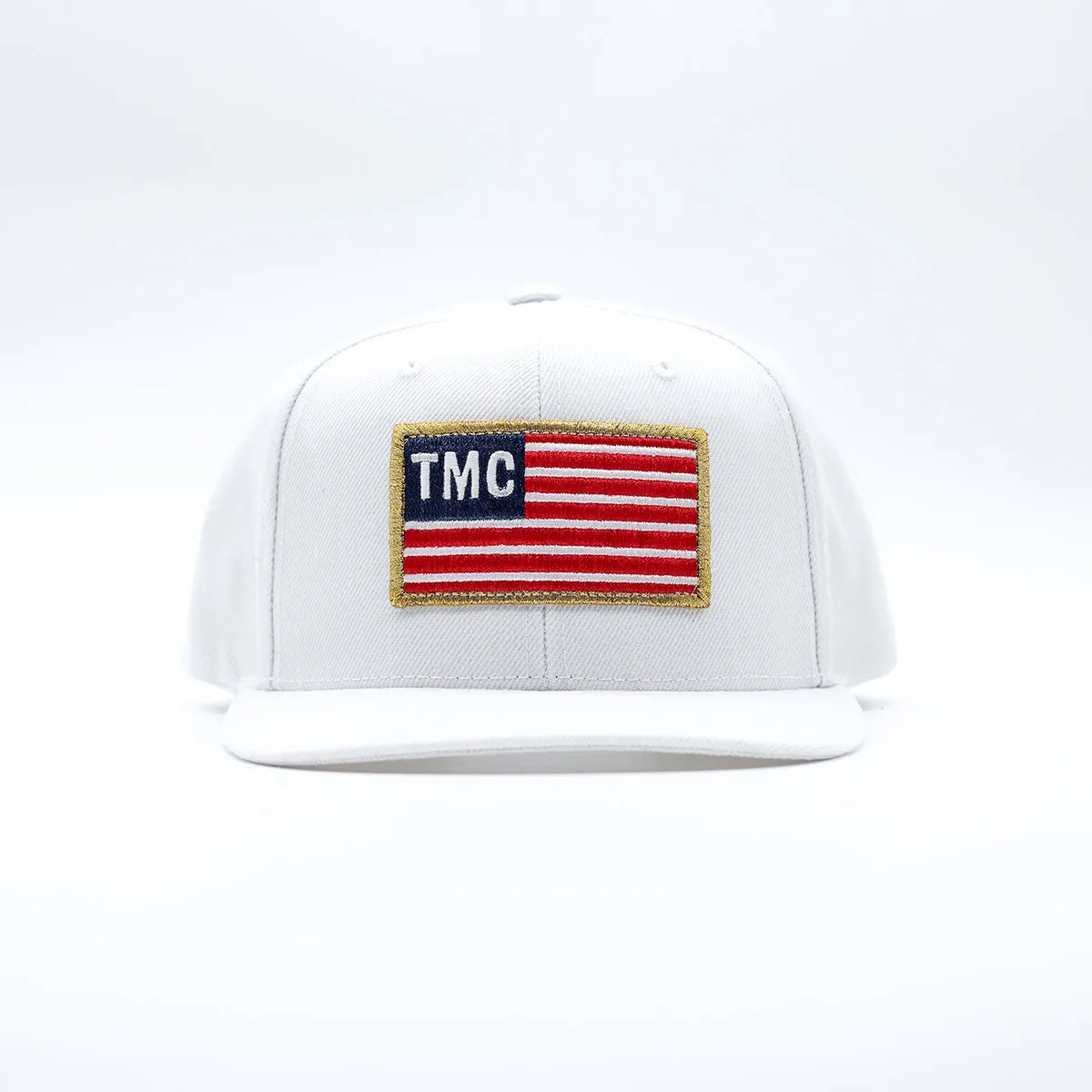 TMC Flag Patch Limited Edition Snapback - White