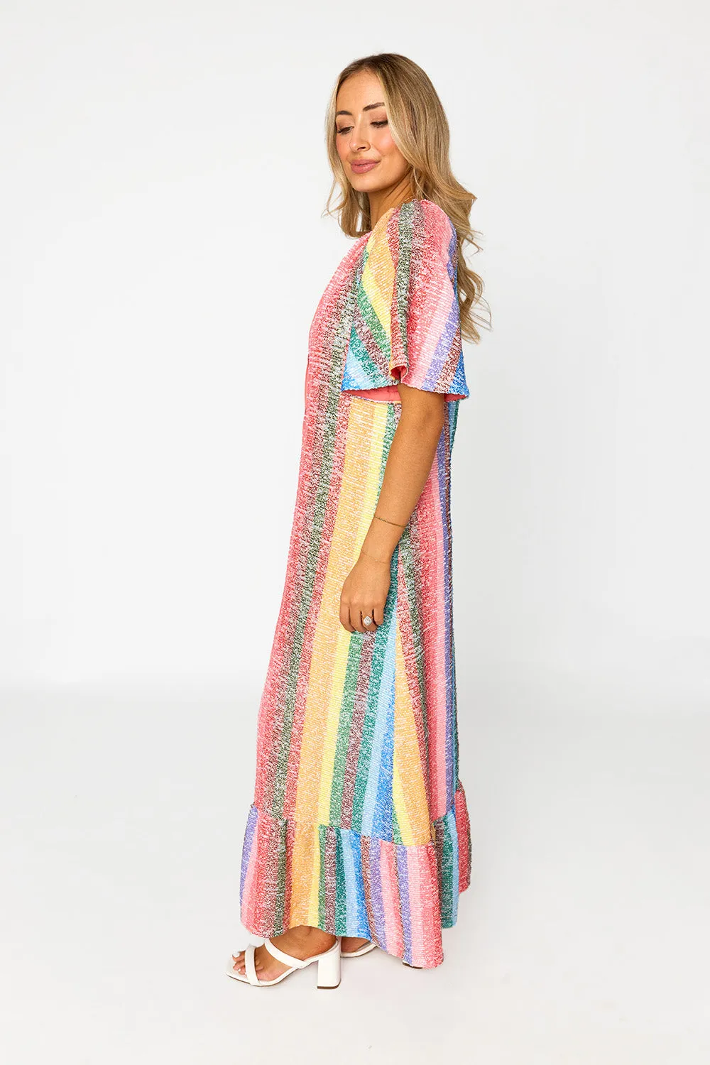 Tullah Caftan Maxi Dress - Enchanting