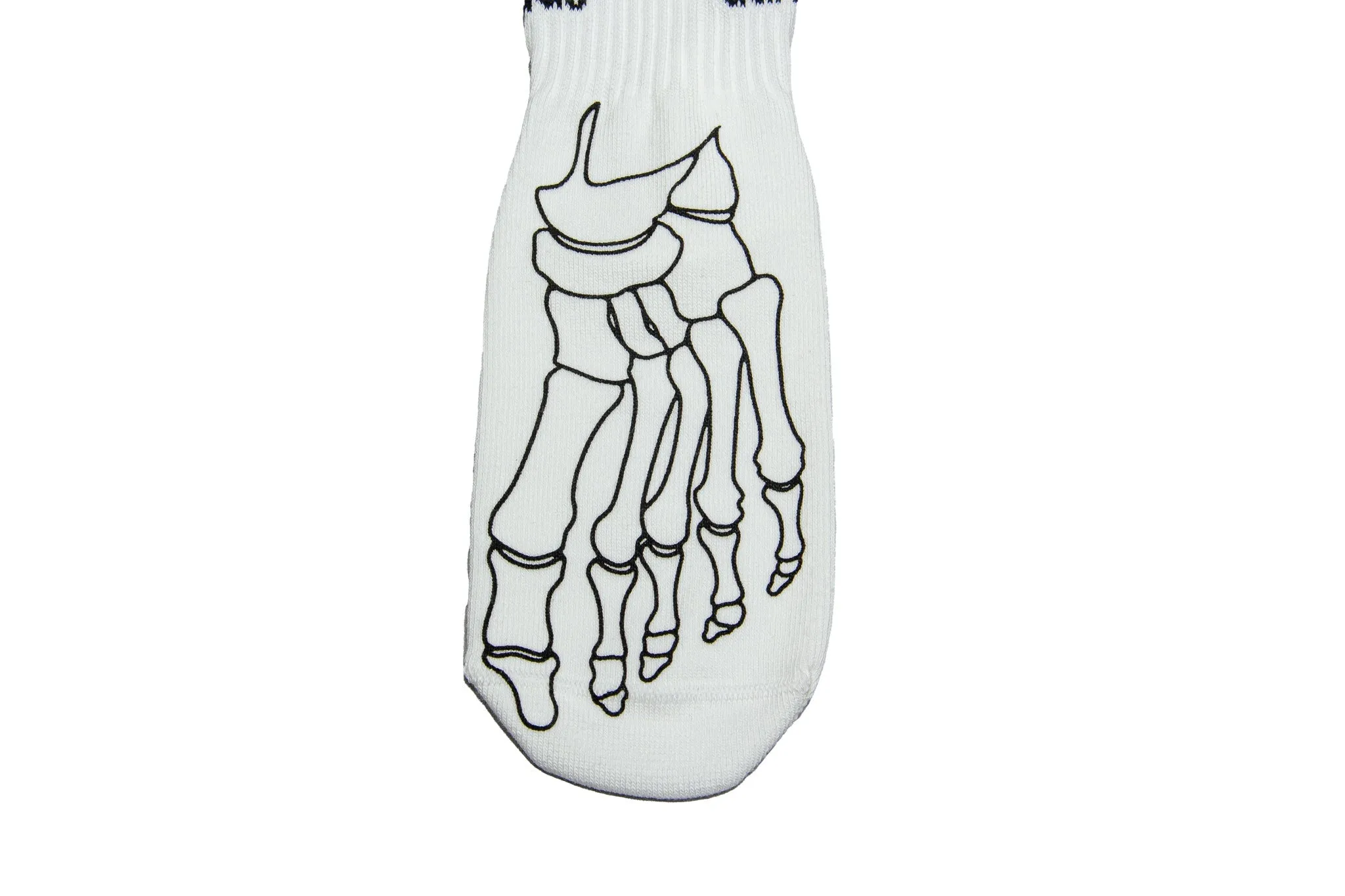 Two Feet Undr x Bones Socks "White"