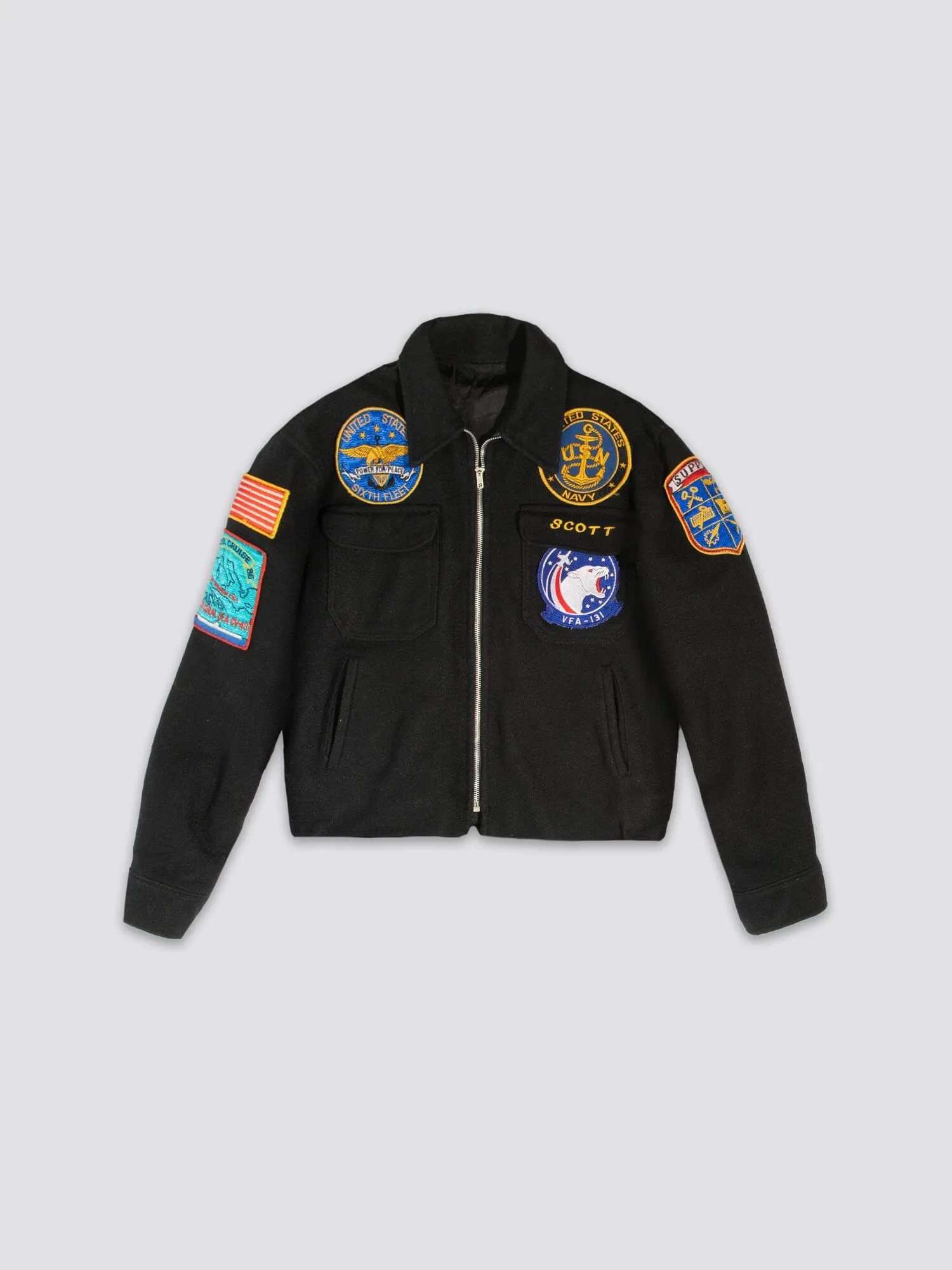 USS CORAL SEA CRUISE SOUVENIR JACKET