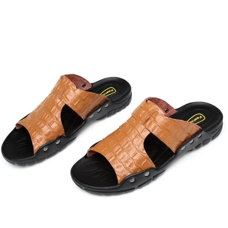 Valston Leather Sandal Shoes