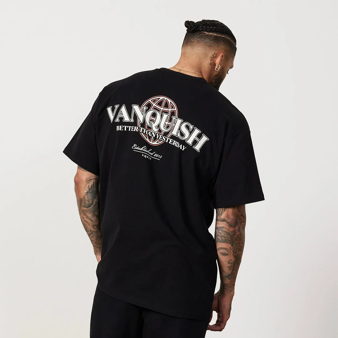 Vanquish TSP Black Global Oversized T Shirt