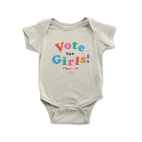 Vote For Girls Onesie