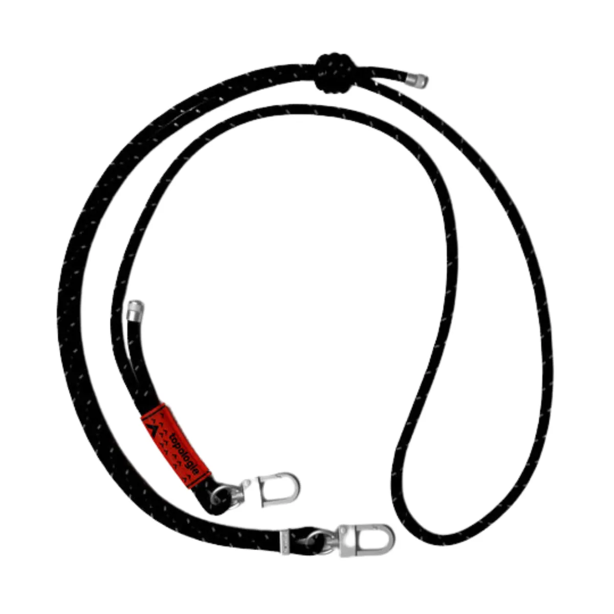 Wares Straps 6.0mm Rope Strap Black Reflective