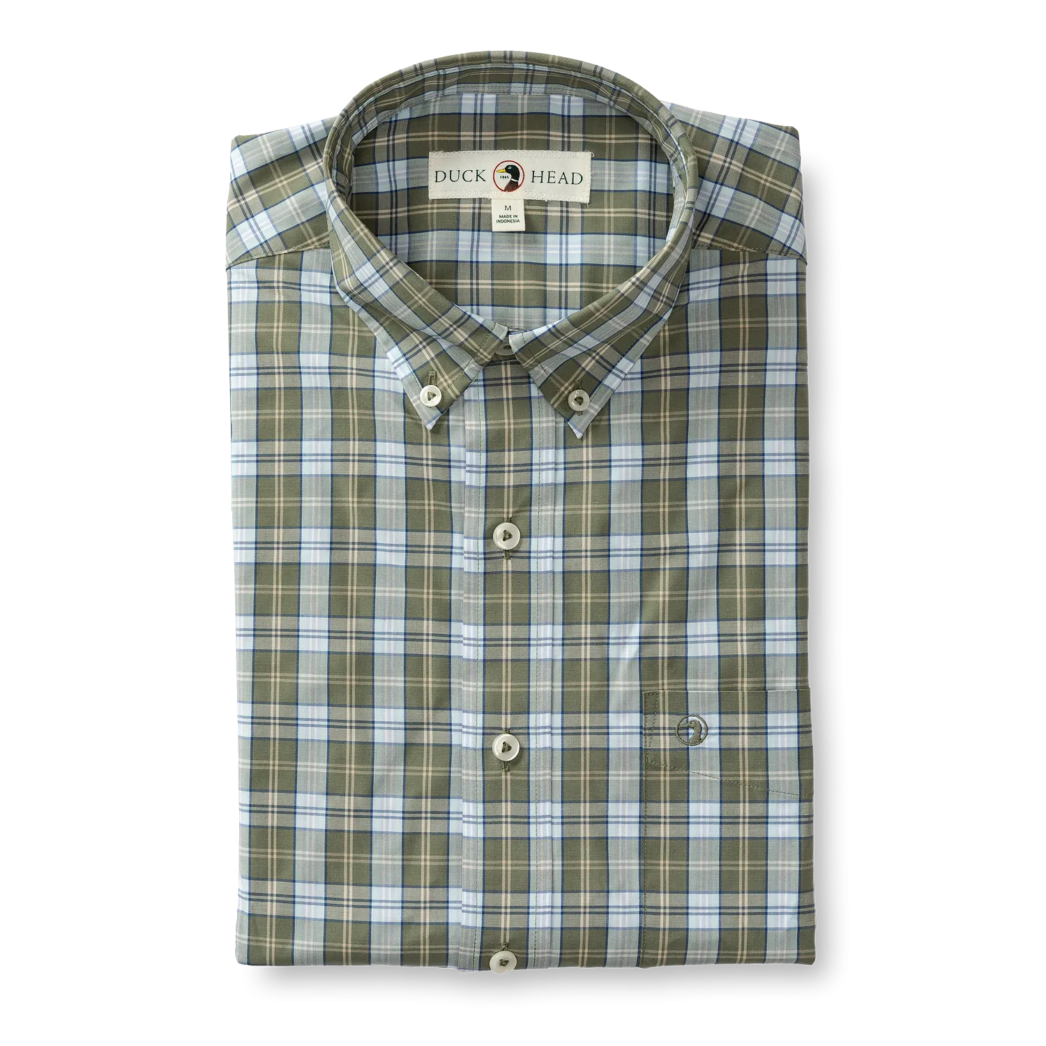 Wester Plaid Performance Poplin Sport Shirt