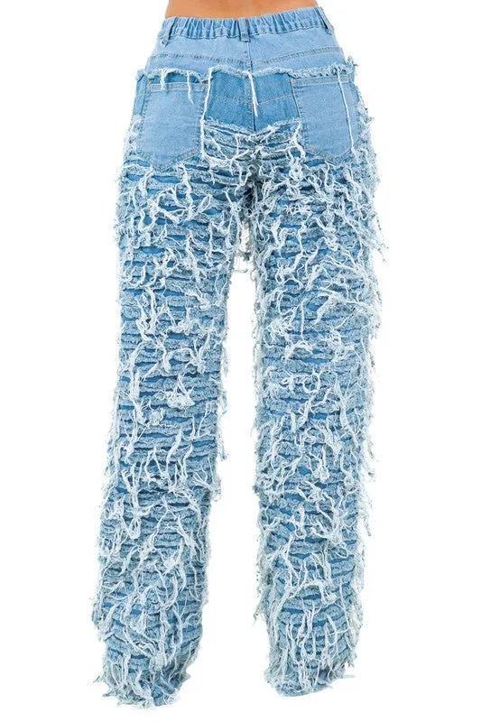 WOMEN FASHION DENIM PANTS