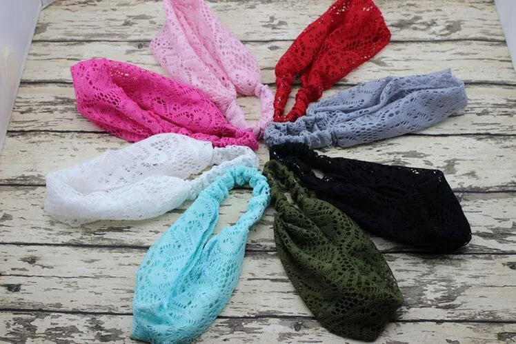 Women Stretch Lace Headband