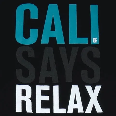 Womens Cali Relax T-Shirt Black