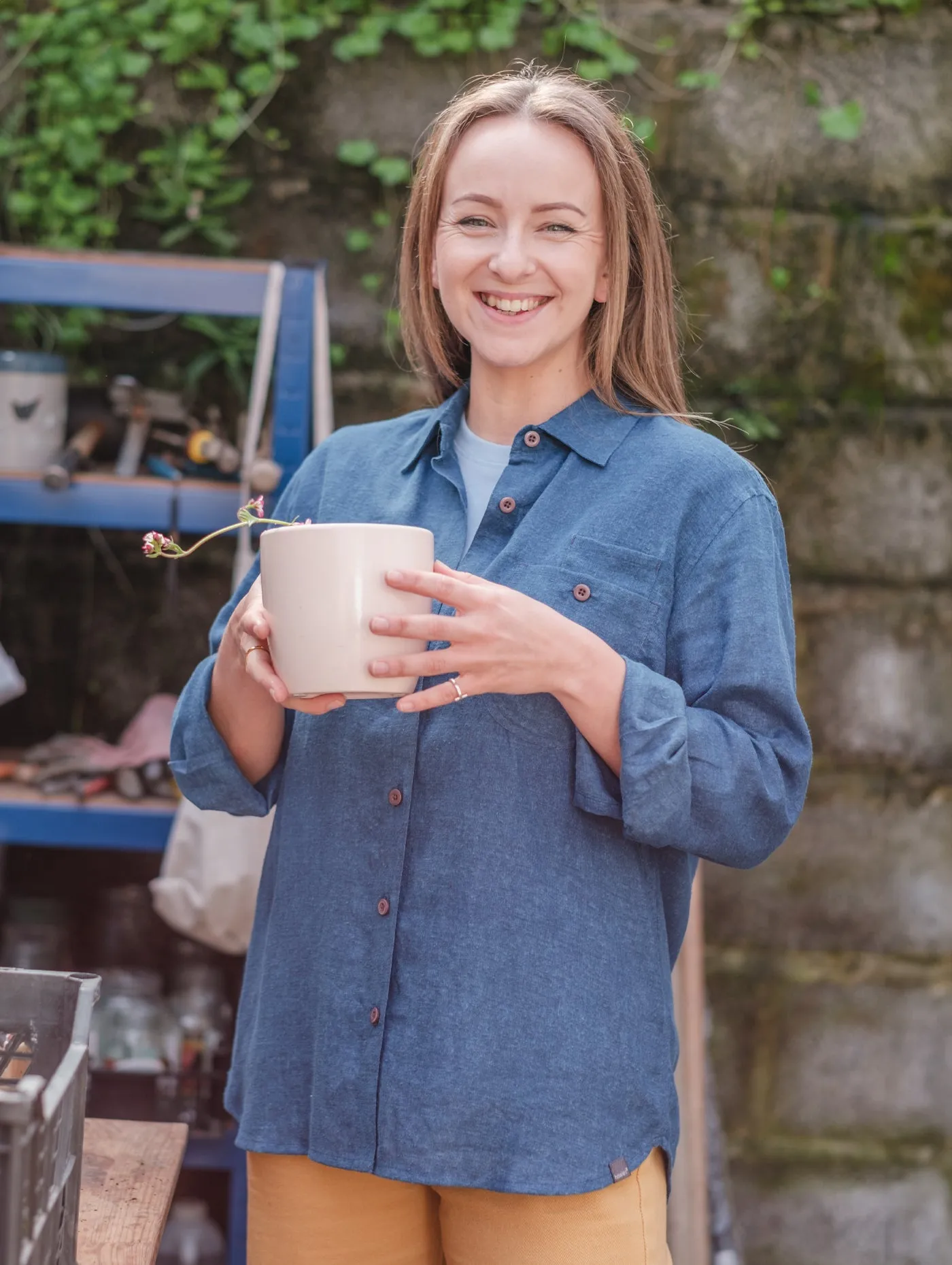 Women's Giltar Linen Shirt