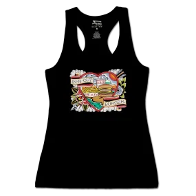 Women's Heart Tattoo Tank