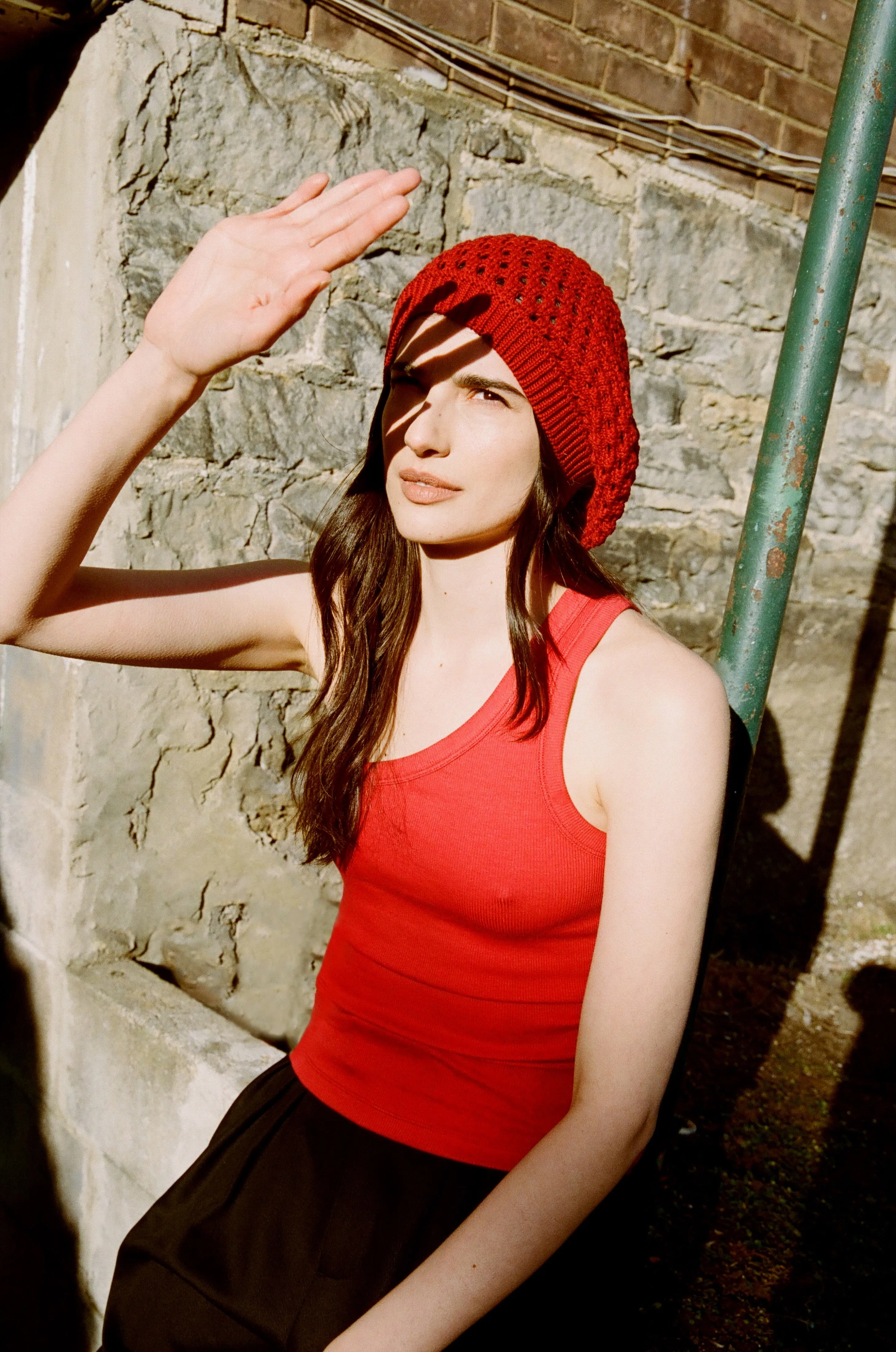 Women's Mariam Tank in Jester Red