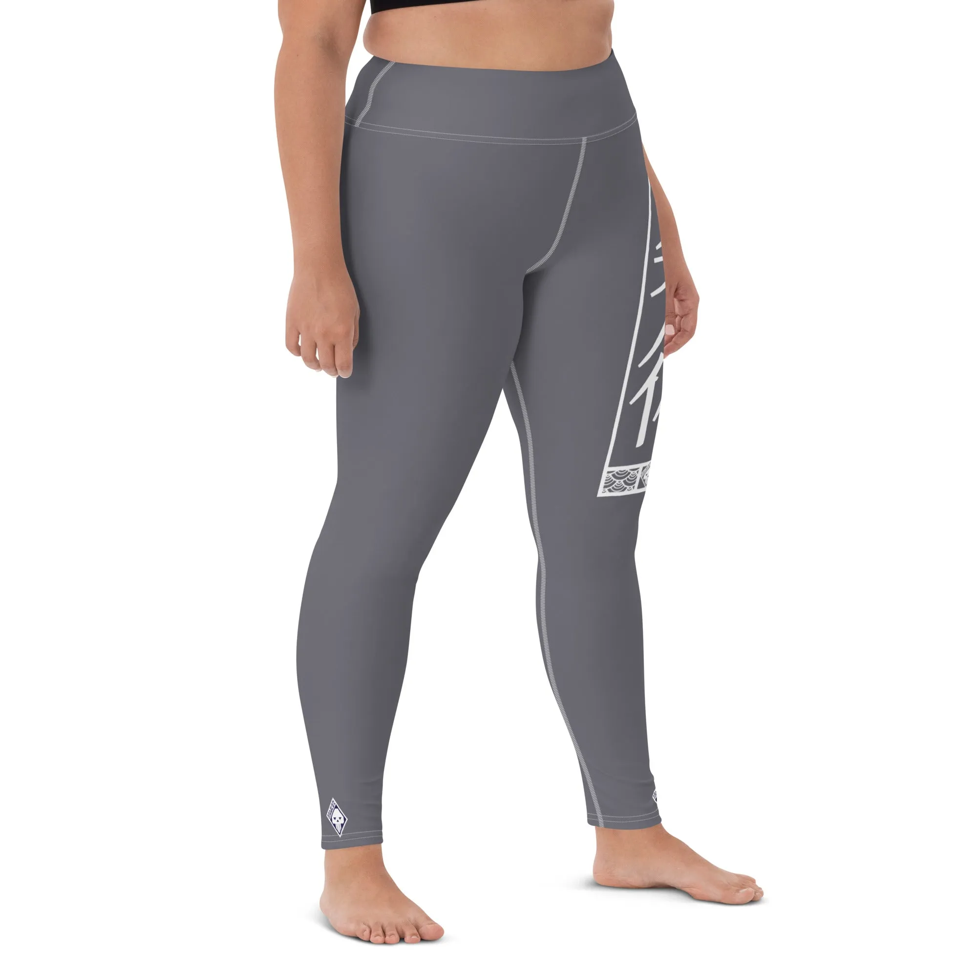 Women's Yoga Pants Workout Leggings For Jiu Jitsu 019 - Charcoal