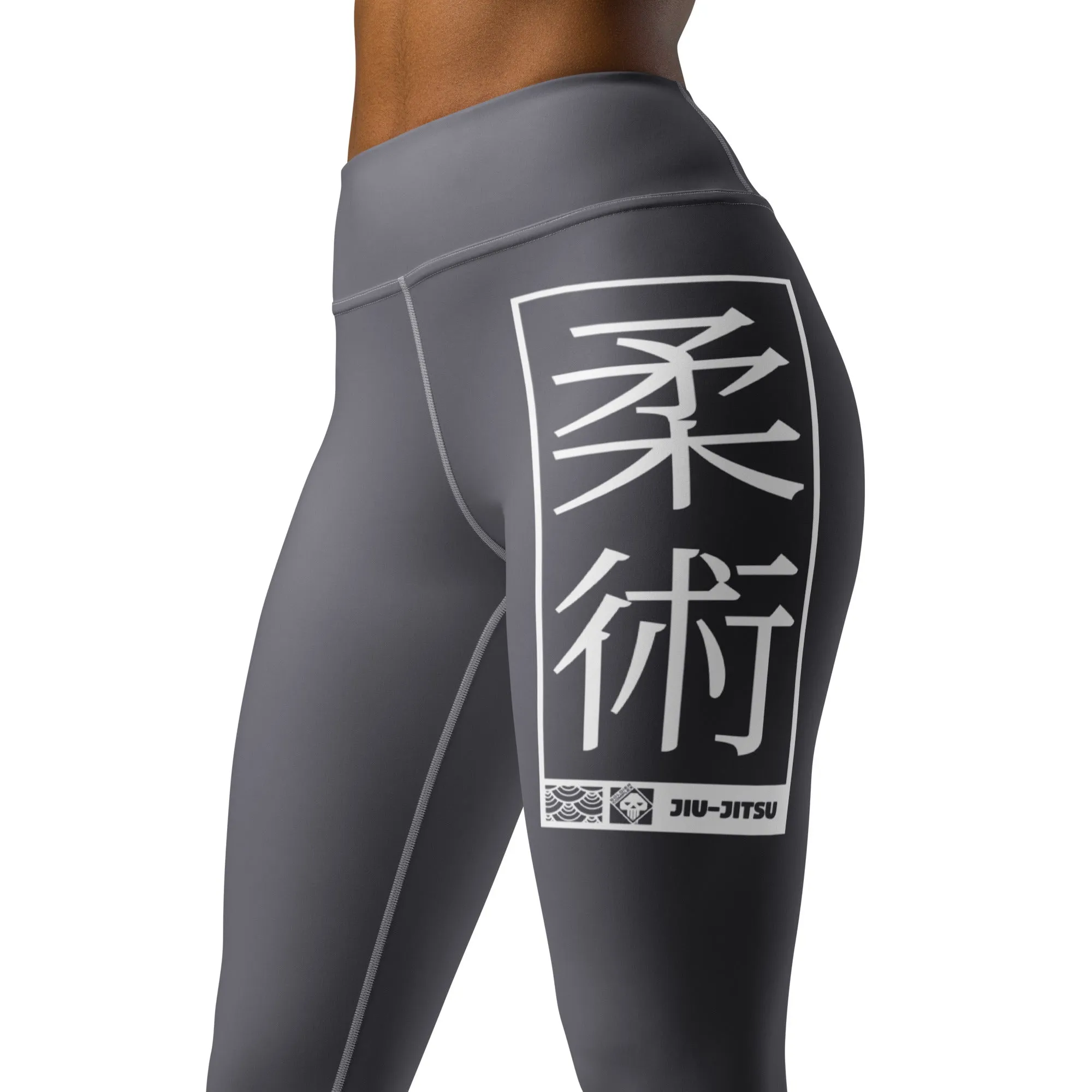 Women's Yoga Pants Workout Leggings For Jiu Jitsu 019 - Charcoal