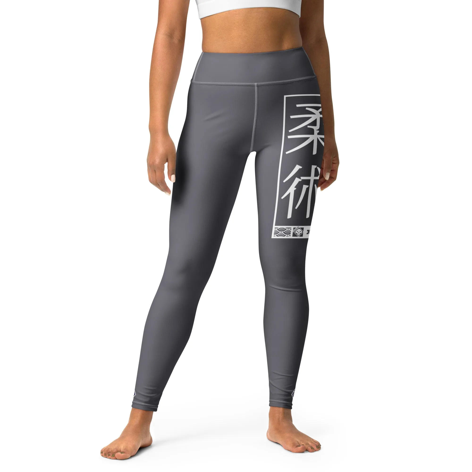 Women's Yoga Pants Workout Leggings For Jiu Jitsu 019 - Charcoal