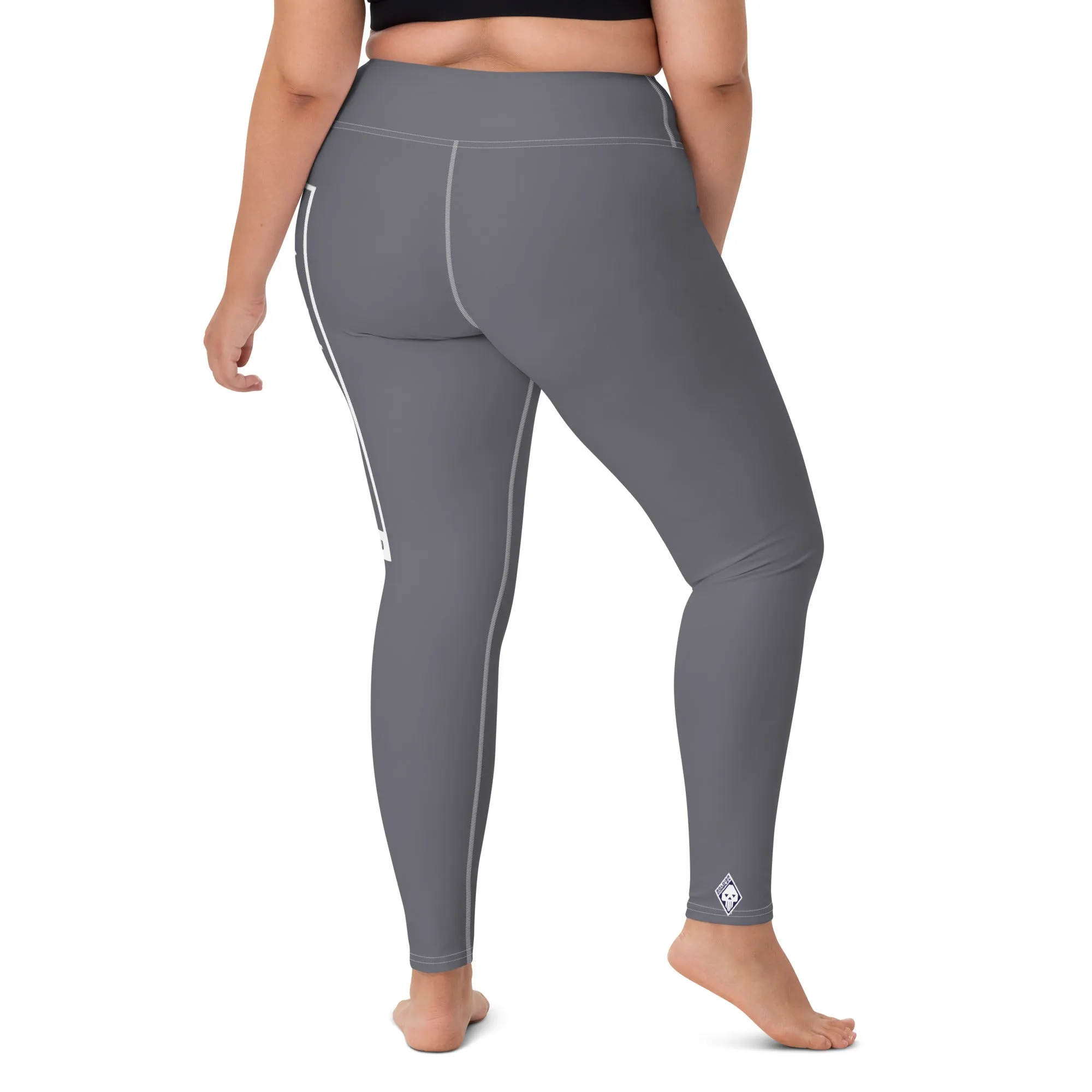 Women's Yoga Pants Workout Leggings For Jiu Jitsu 019 - Charcoal