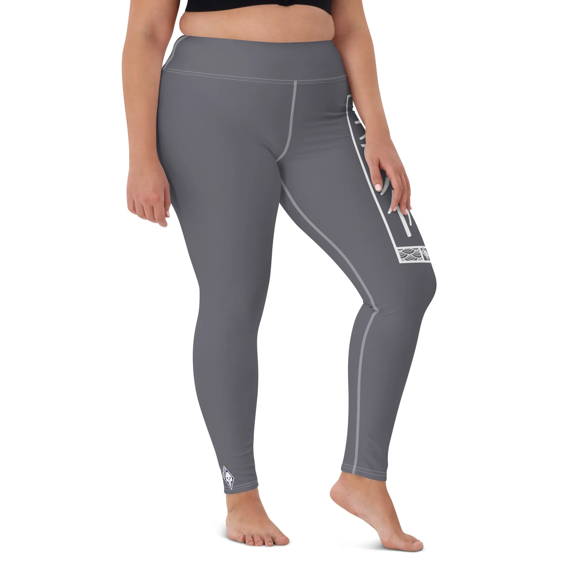 Women's Yoga Pants Workout Leggings For Jiu Jitsu 019 - Charcoal