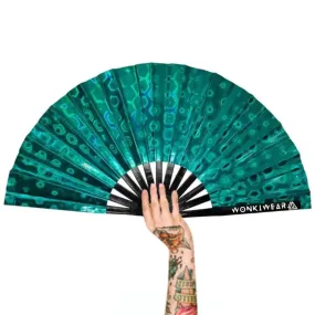 XL Festival Fan - Holographic, Green