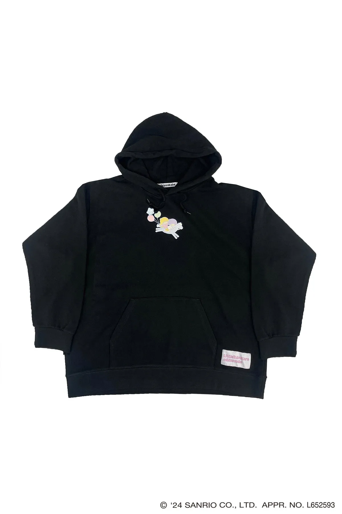 【受注予約】4XL Hoodie / Black / Little Twin Stars x MIKIOSAKABE / MSLTT01