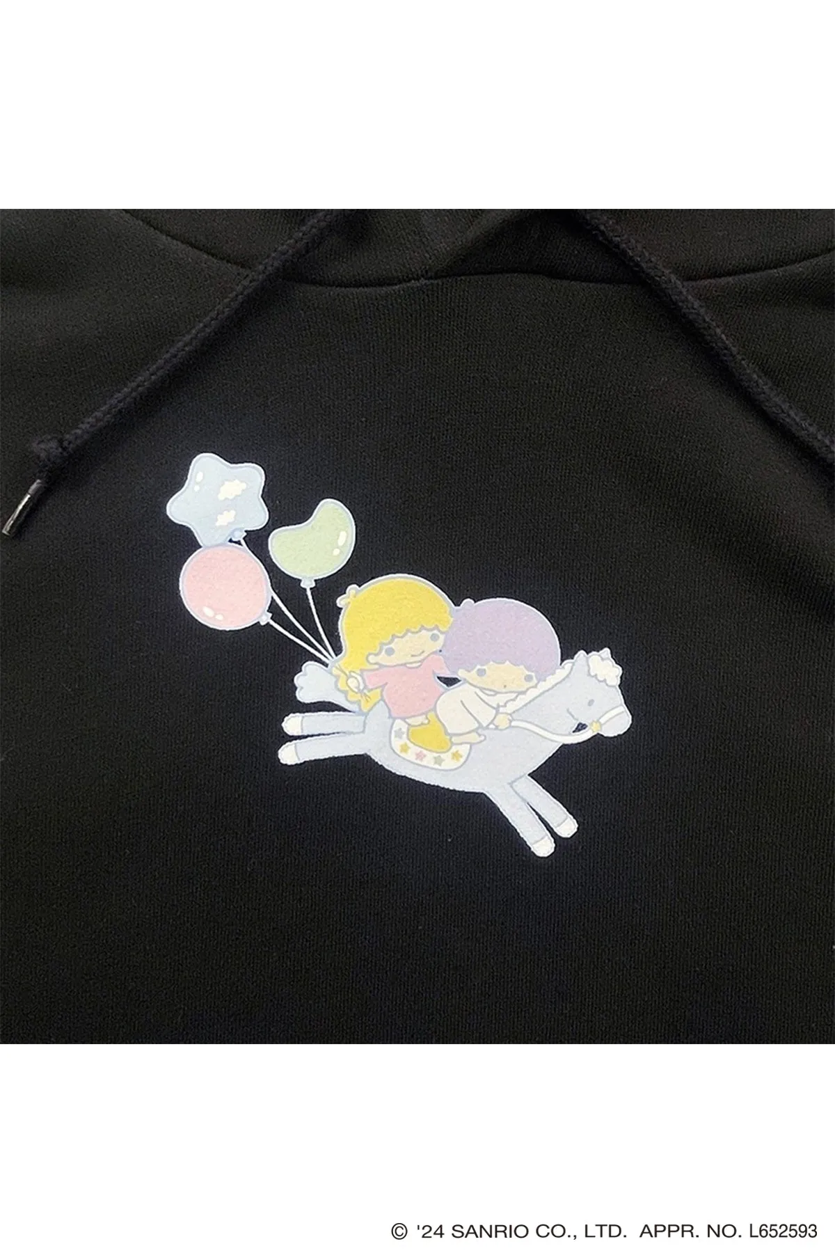 【受注予約】4XL Hoodie / Black / Little Twin Stars x MIKIOSAKABE / MSLTT01